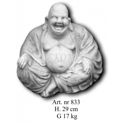 Lachende Buddha sitzt mittelgroß