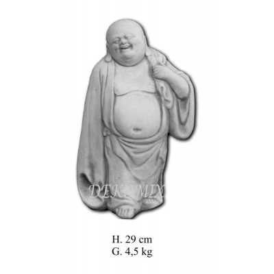 Lachende Buddha stehend klein
