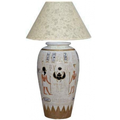 Ägyptische  Amphore als Lampe