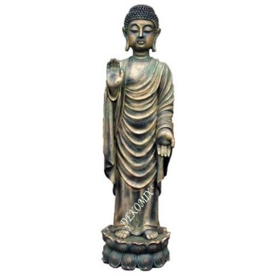 Thai Buddha stehend mit gestreckter Hand klein