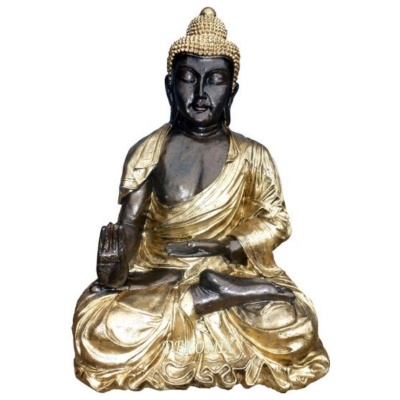 Thai Buddha mit nach vorne gestreckter Hand  - sitzend XXL