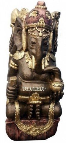 Ganesha Alt sitzend groß