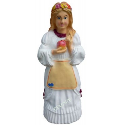 Schneewittchen mit Apfel