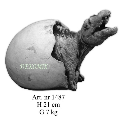 Dinosaurier schlüpft aus dem Ei II