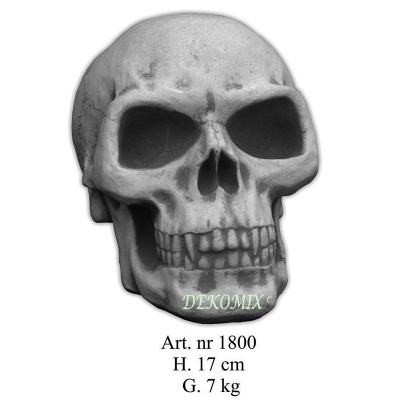 Totenkopf I Schädel Skull Skelett Kopf Halloween Party Horror Gothic Deko Prop