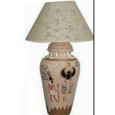 Ägyptische Vase als Lampe klein