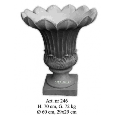 Blumenvase offene Blume