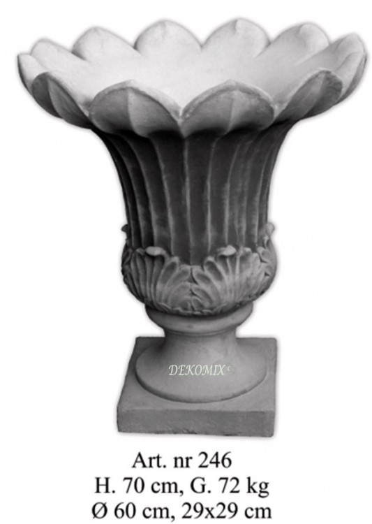 Blumenvase offene Blume