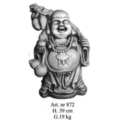 Glückliche Buddha wandern kleiner