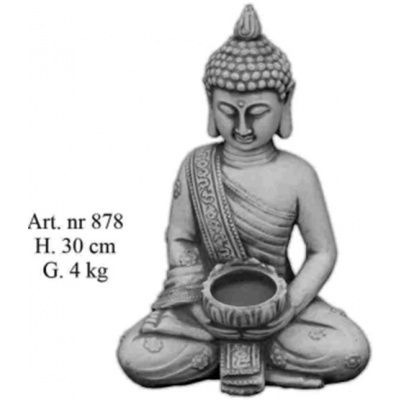 Thai Buddha sitzend mit Schalle klein