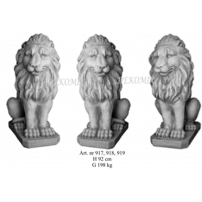 Asiatischer  Löwe rechts groß