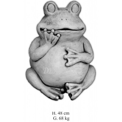 Märchen Frosch sitzend XL