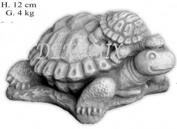Schildkröte mit kleine