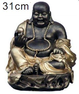 Glücklicher Buddha sitzend klein