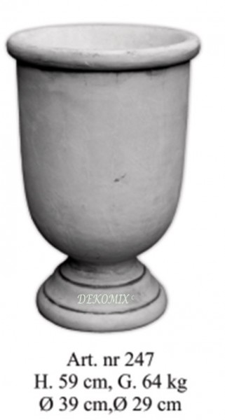 Blumentopf schmal 