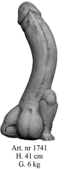 Penis mit Bein als gadget Scherzartikel Kutas