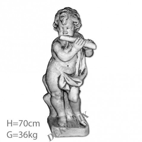 Musiker mit Flöte 