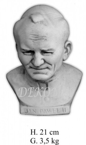 Büste  Papst Jan Paul II mtl.groß