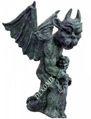 Gargoyle - Teufel mit Flügel und Ketten
