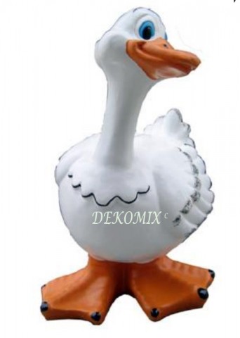 Ente stehend "lustig"