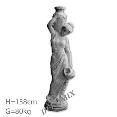 Frau mit 2 Krügen groß