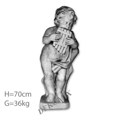 Musiker mit Panflöte 